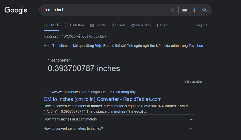 1 inch bằng bao nhiêu cm? Cách đổi từ inch ra cm nhanh và chính xác nhất - Ảnh 2