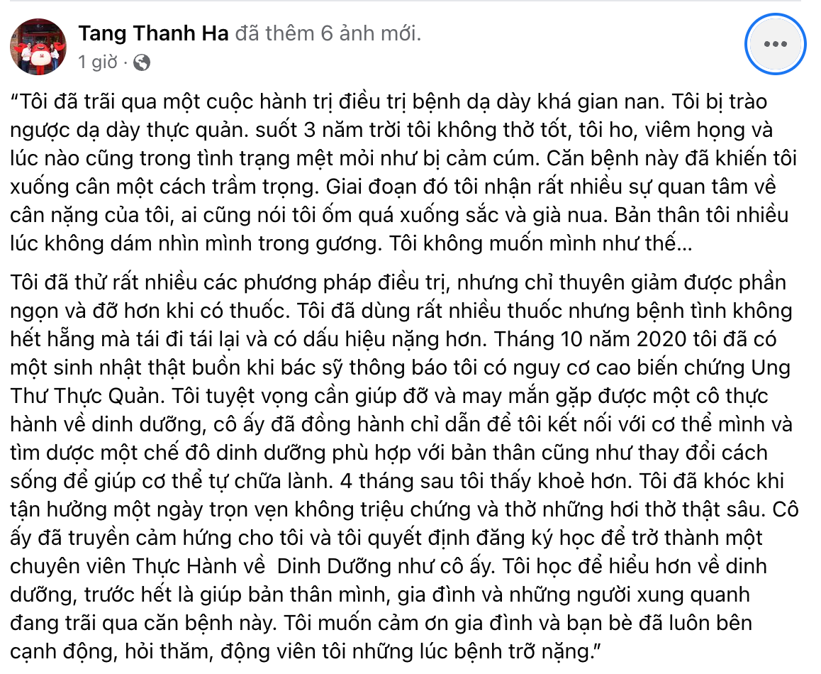 Tăng Thanh Hà tiết lộ mắc 1 căn bệnh cơ thể gầy 43kg, nhan sắc già nua - Ảnh 4