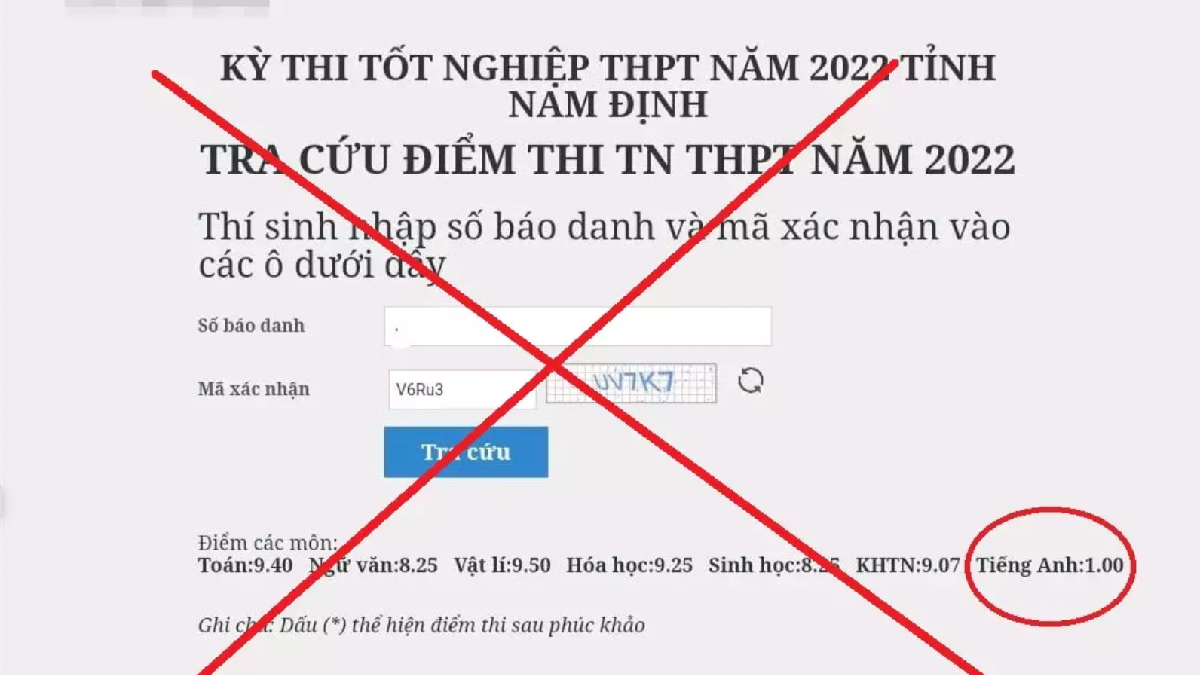 Sự thật về thí sinh 28 điểm khối A trượt tốt nghiệp vì 1 điểm tiếng Anh