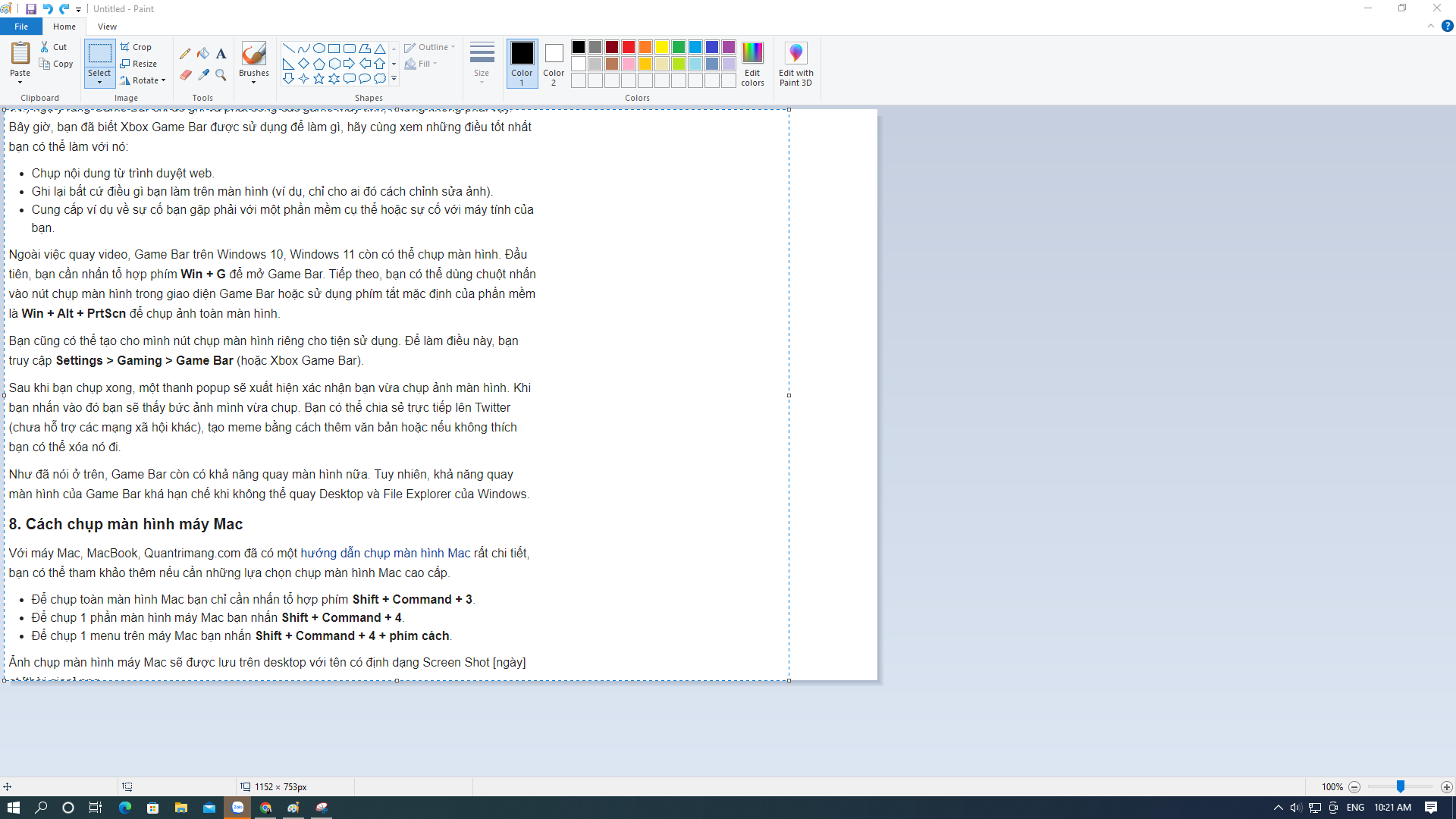 Cách chụp màn hình máy tính Windows, Macbook nhanh, miễn phí, tự lưu - Ảnh 1