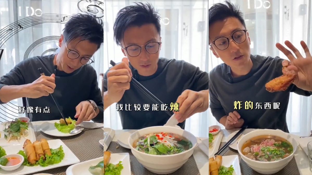 Tạ Đình Phong không giấu tình cảm với với ẩm thực Việt, nói về phở như chuyên gia