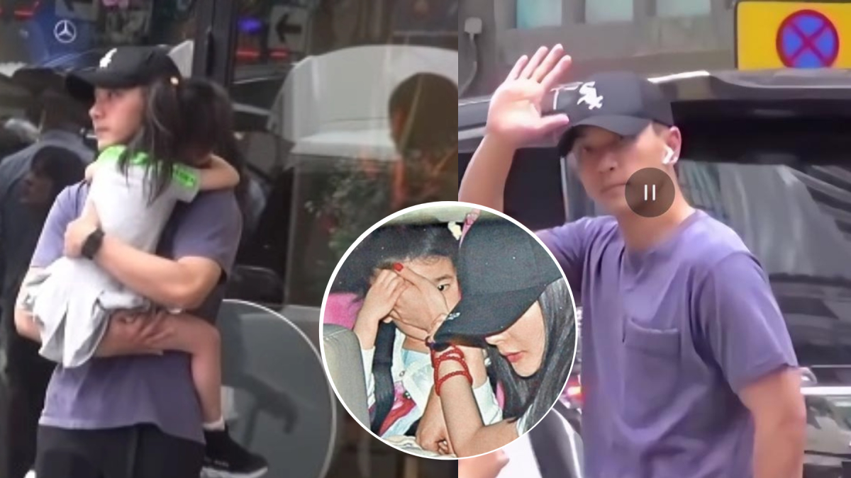 Lưu Khải Uy đến trường đón con gái, tên thật của tiểu Dương Mịch được hé lộ