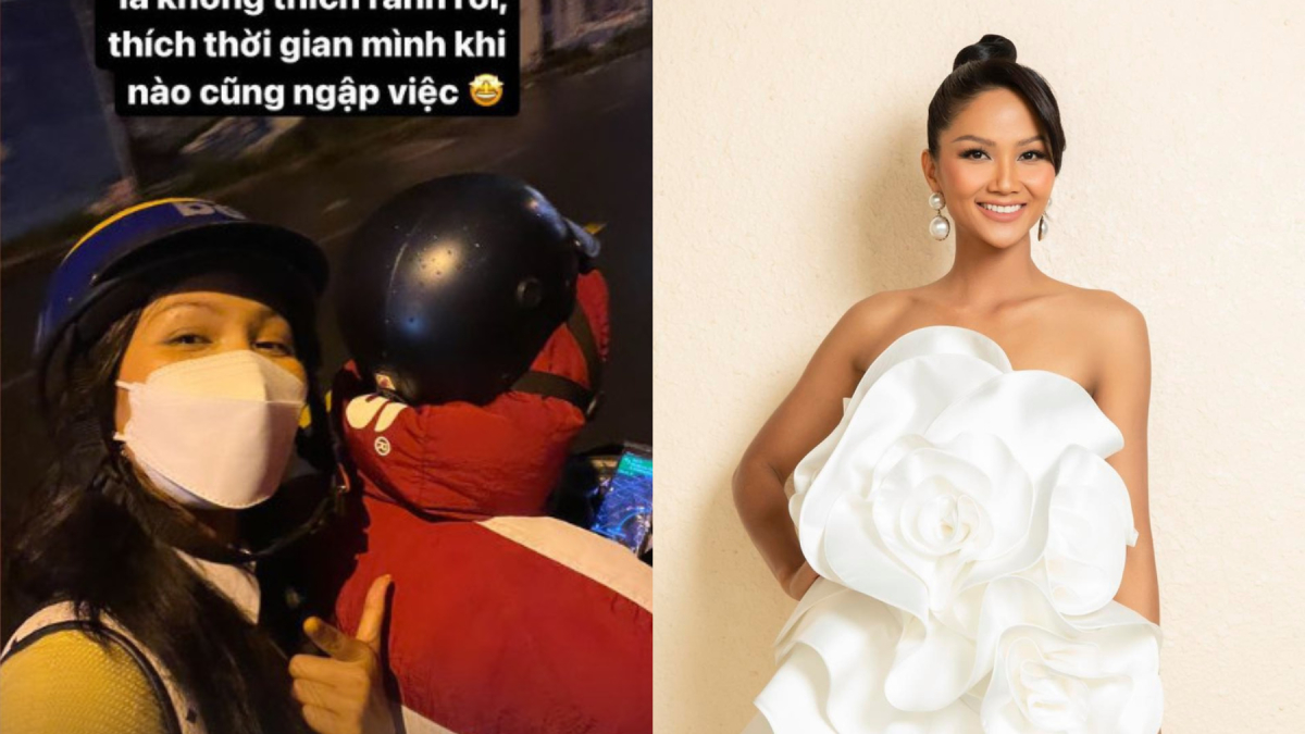 H'Hen Niê bịt kín mít đi xe ôm vẫn bị nhận ra nhờ chi tiết đặc biệt, tâm sự hết cả quãng đường