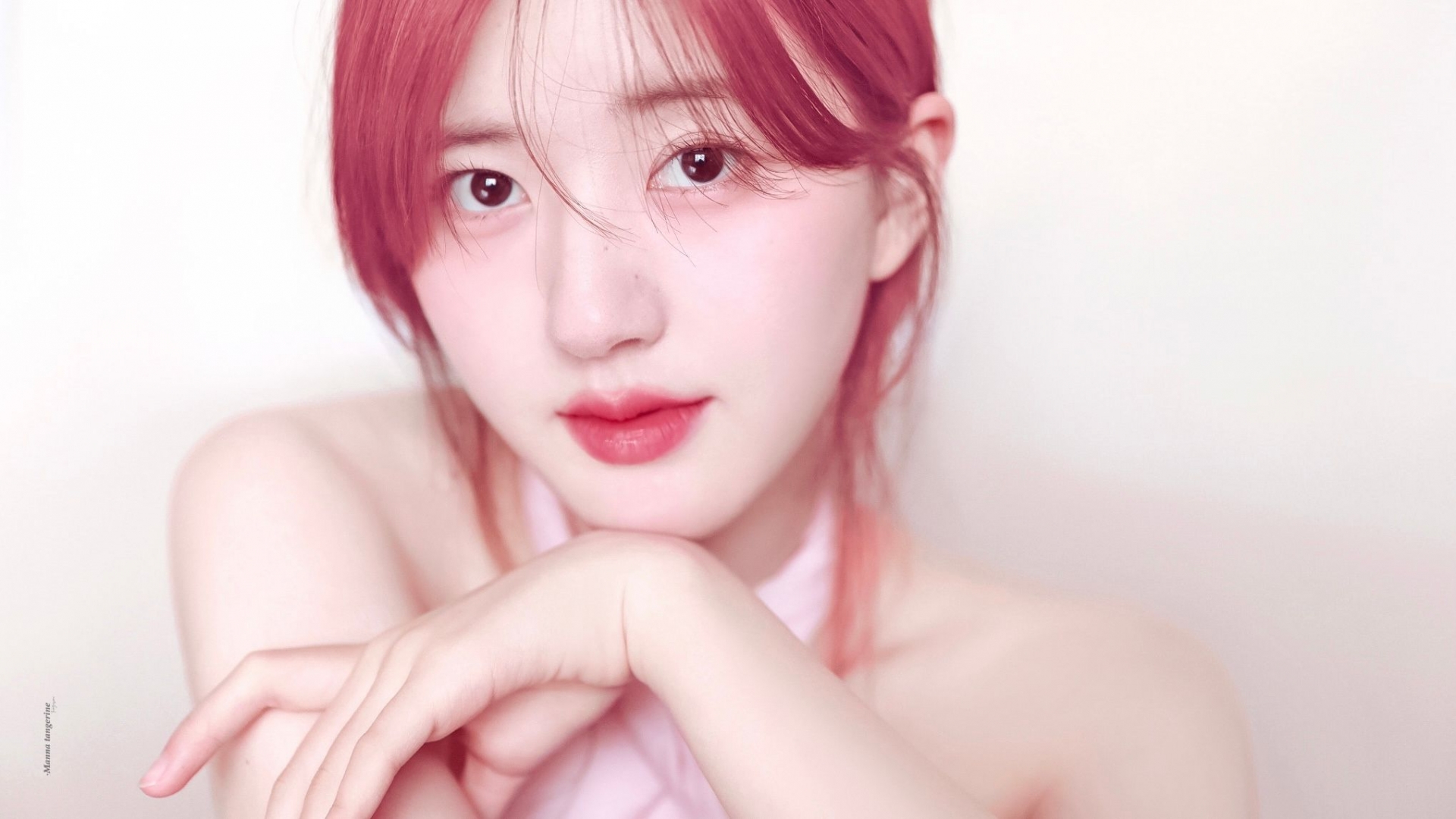 Triệu Lộ Tư xinh như “bình rượu mơ” ngọt ngào với mái tóc hồng- Ảnh 2