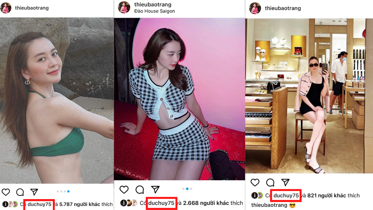 Chồng cũ Lệ Quyên có gì đó với Thiều Bảo Trang, tương tác 'like tym' chẳng sót ảnh- Ảnh 1
