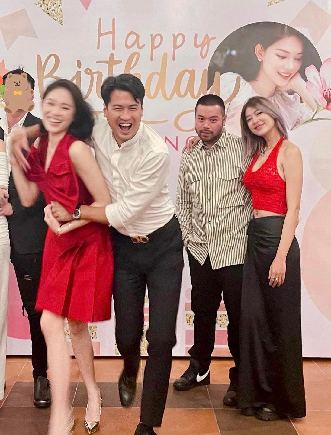 Chi Pu và bạn trai ôm eo tình tứ trong tiệc sinh nhật Linh Rin - Phillip Nguyễn- Ảnh 2