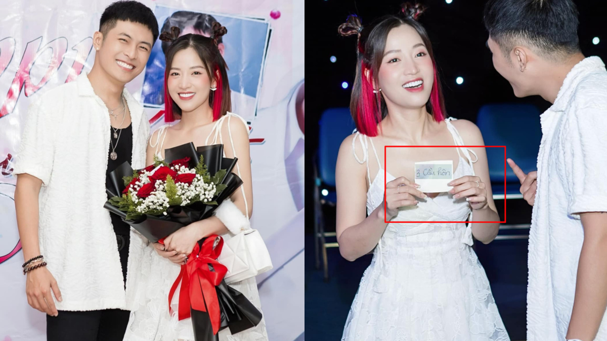 Gin Tuấn Kiệt cầu hôn Puka trước sự chứng kiến của bố mẹ 