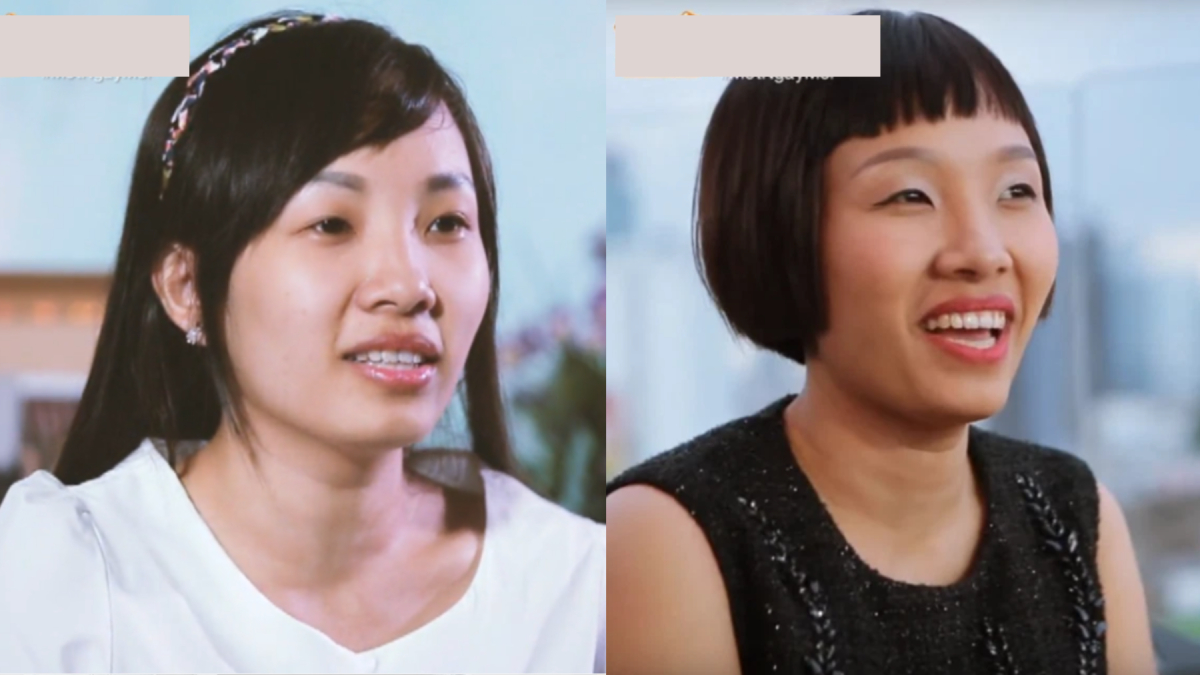 Cô gái trẻ bị ekip làm đẹp chuyên nghiệp make over từ thiên nga thành vịt trước giờ đi hẹn hò