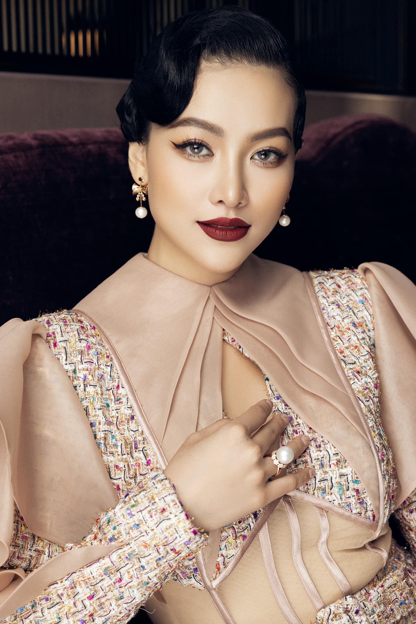 Hoa hậu Phương Khánh đi chợ như “mẹ bỉm” giữa tin đồn sinh con cho đại gia- Ảnh 1