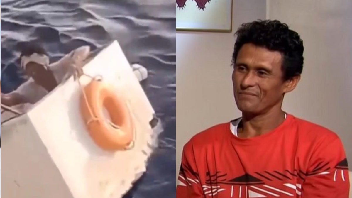 Người đàn ông không biết bơi sống sót sau 11 ngày lênh đênh trên biển trong chiếc tủ lạnh