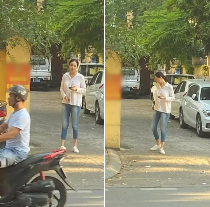 Bắt gặp Mai Phương Thúy đời thường, cao to mặc giản dị nhưng vẫn rất 
