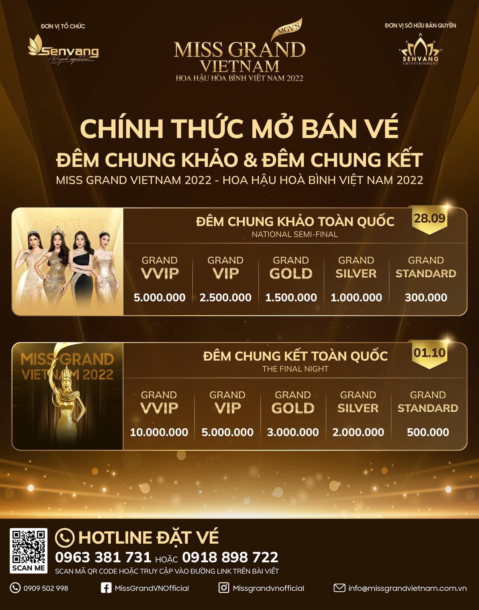 Fans Việt “than trời” giá vé chung kết Miss Grand Vietnam đắt hơn quốc tế - Ảnh 1