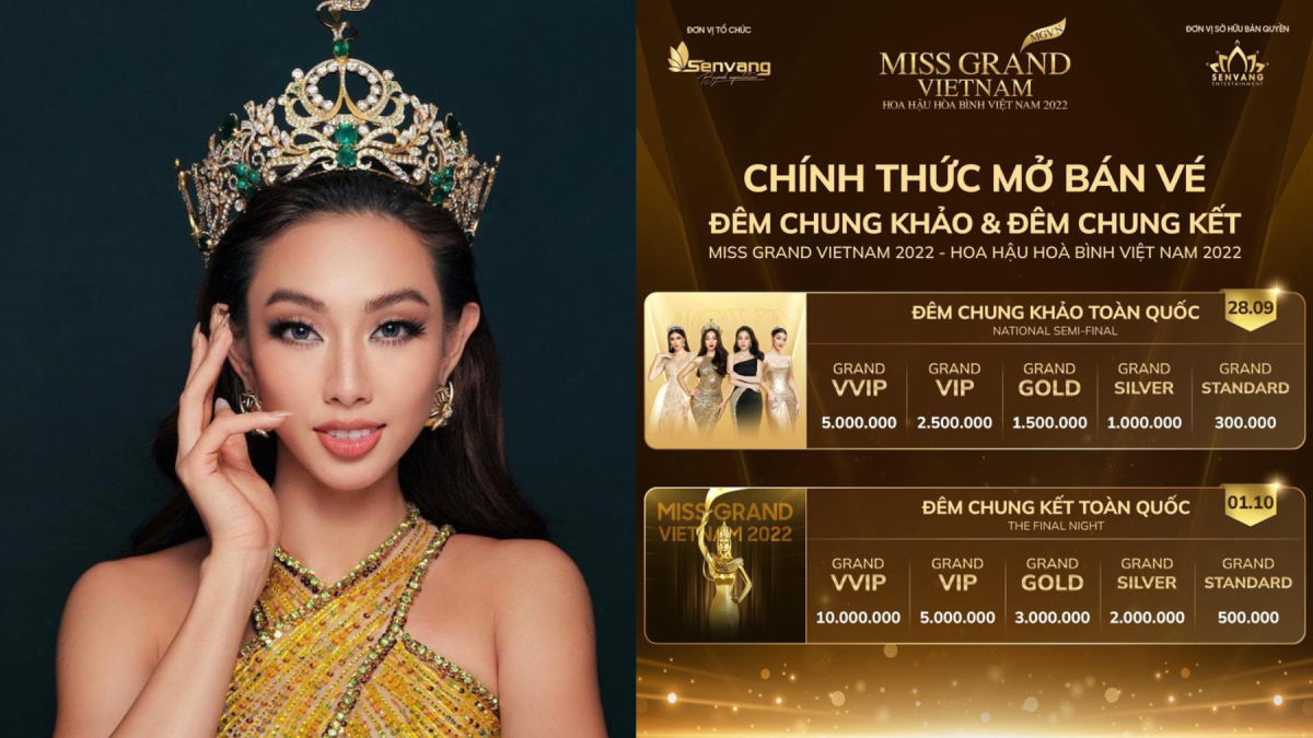 Fan Việt “than trời” giá vé chung kết Miss Grand Vietnam đắt hơn vé xem BTS