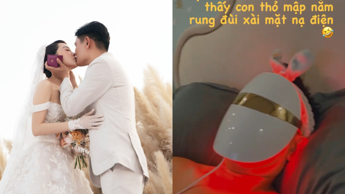 Minh Hằng “muốn xỉu" vì ông xã ngày càng điệu, xài đồ làm đẹp của vợ chuyên nghiệp như của mình