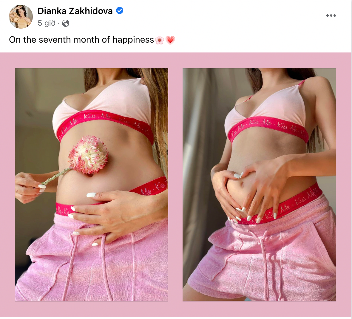 Vợ Tây Bùi Tiến Dũng khoe bụng bầu 7 tháng: Body không đổi, bụng không một vết rạn- Ảnh 2