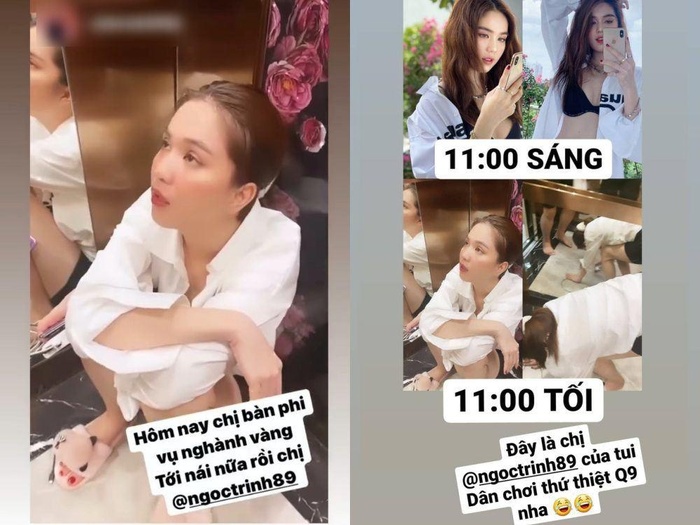 Ngán ngẩm Ngọc Trinh say xỉn “beautiful” tung toé khắp biệt thự triệu đô- Ảnh 3