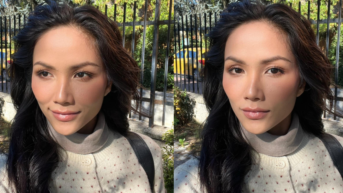 H'Hen Niê tóc dài nữ tính, như mẫu Victoria's Secret tại trời Tây