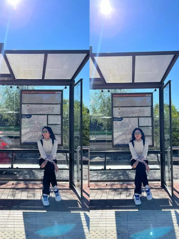 H'Hen Niê khoe mặt mộc rạng ngời, giản dị tiết kiệm hết mức ở trời Tây- Ảnh 1