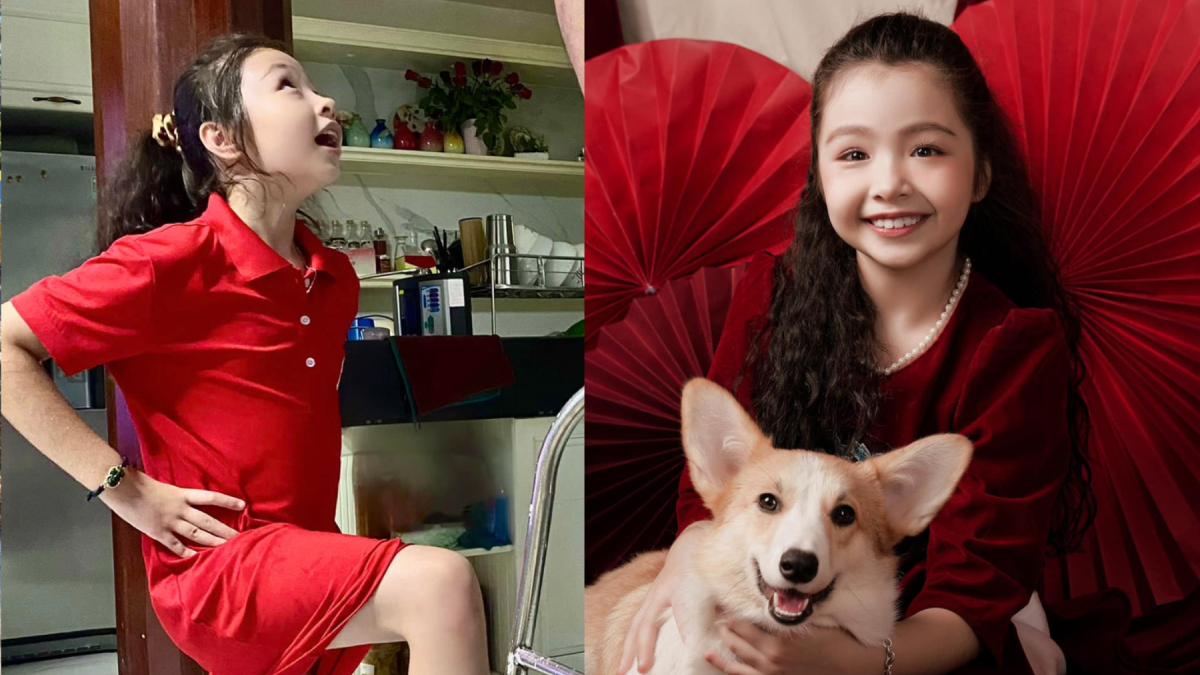 Cadie Mộc Trà nhà Elly Trần khiến dân tình ngỡ ngàng vì ngoại hình ra dáng thiếu nữ