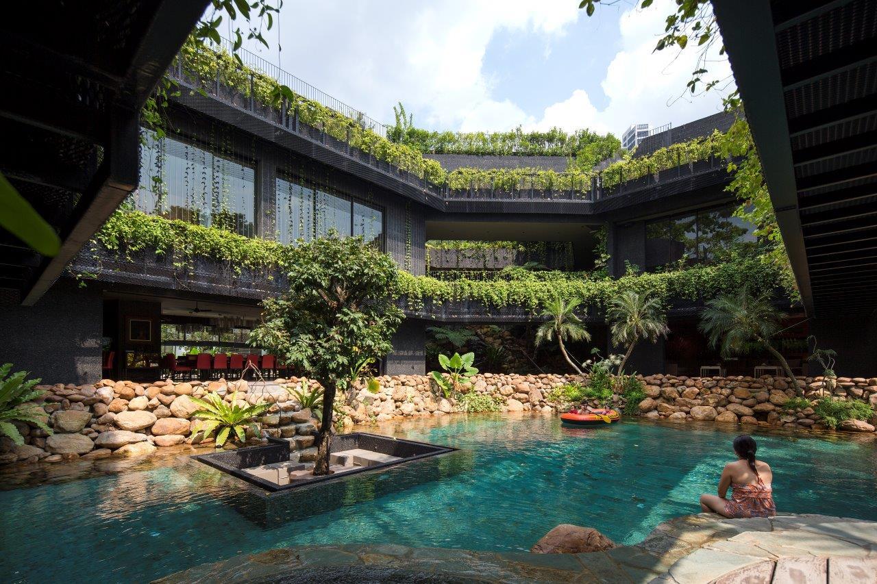 Ngẩn ngơ trước biệt thự gần 1.400m² rợp bóng cây xanh tại Singapore - Ảnh 5