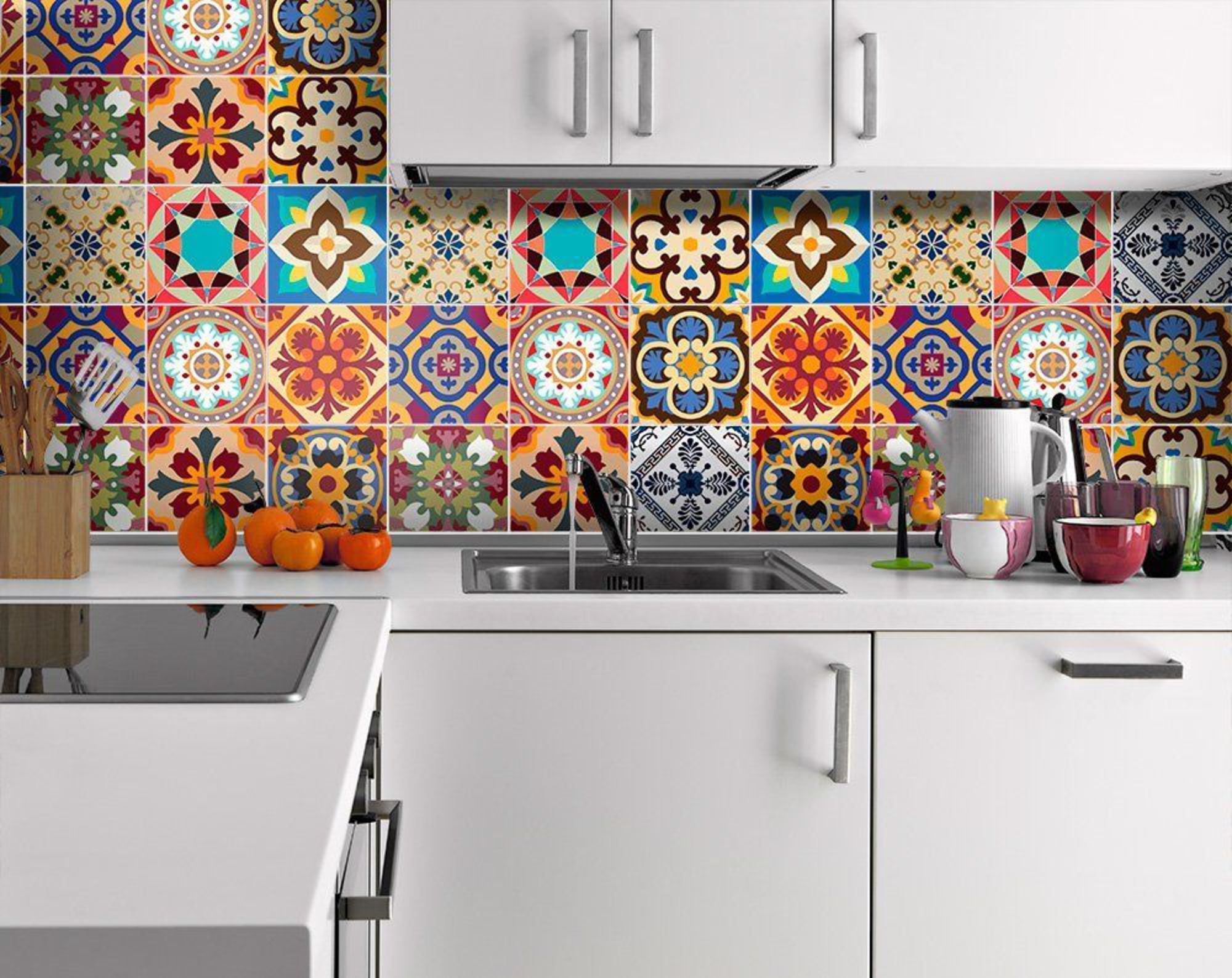Ngắm 10 phòng bếp siêu cuốn hút nhờ backsplash độc lạ