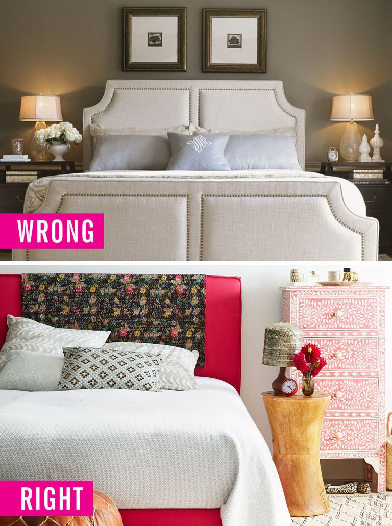 Tại sao lại để vị trí đầu giường đơn điệu và buồn tẻ một màu nhỉ? 