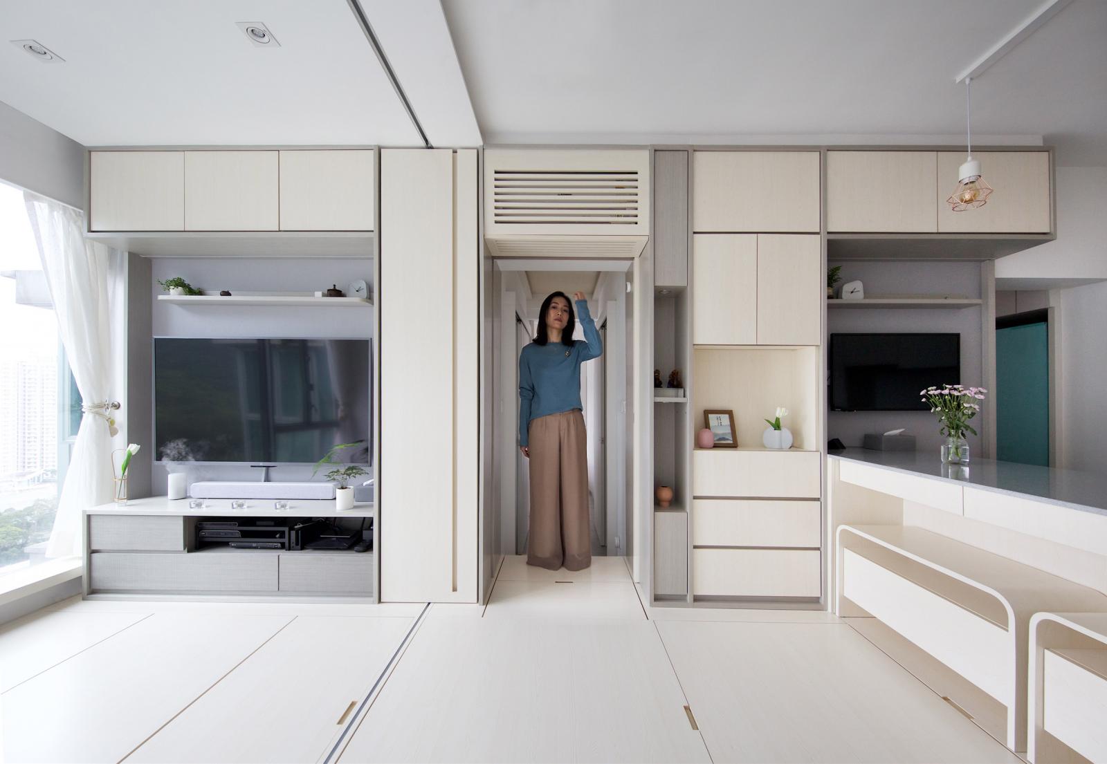 Căn hộ 49m² với nội thất thông minh được điều khiển bằng... giọng nói