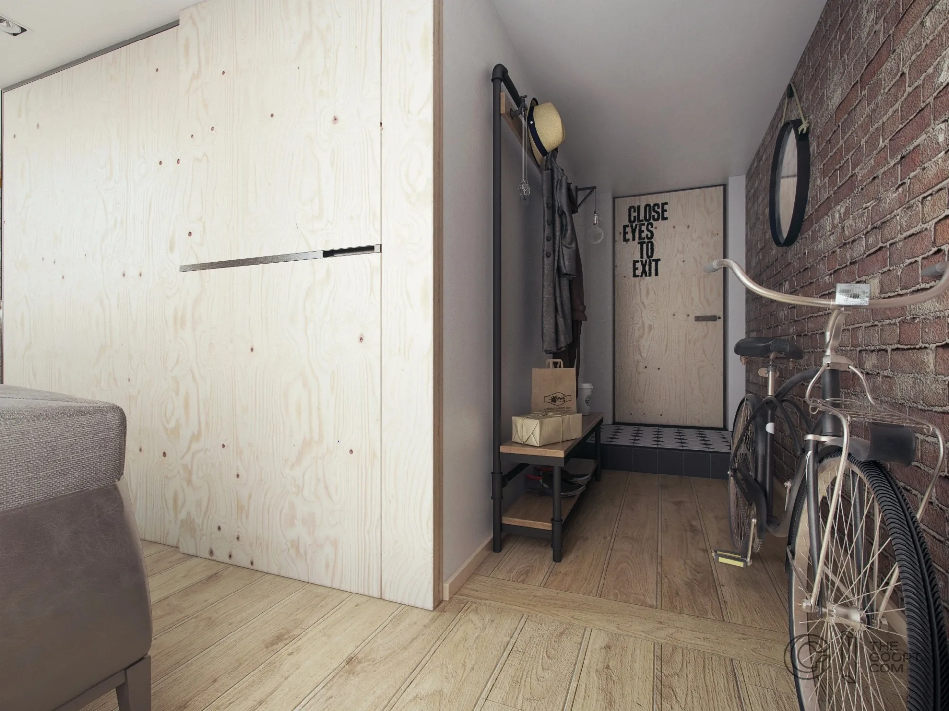 Haruki's Apartment, căn hộ chỉ 35,7m² nhưng cực chất của đôi vợ chồng trẻ - Ảnh 1