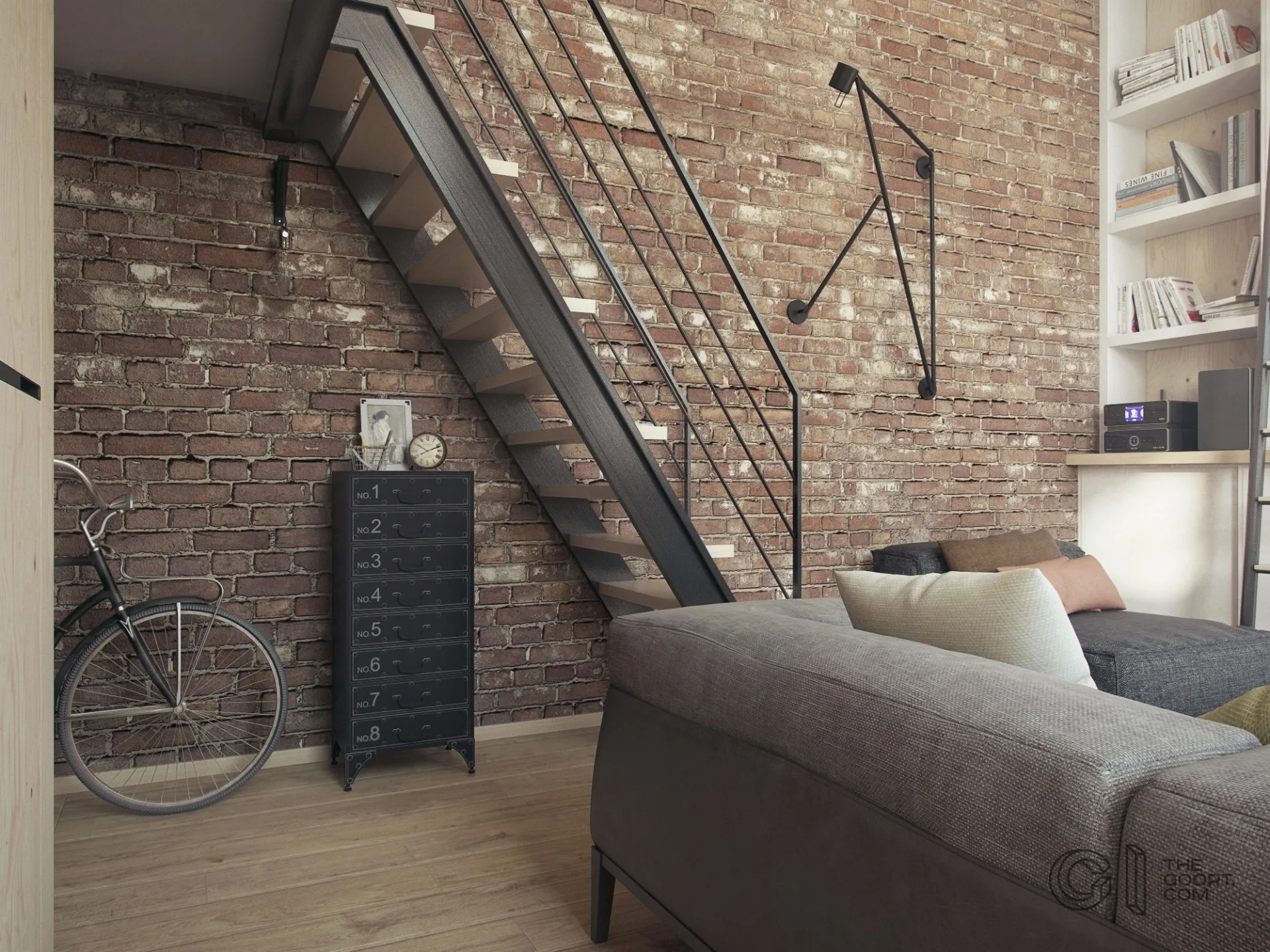 Haruki's Apartment, căn hộ chỉ 35,7m² nhưng cực chất của đôi vợ chồng trẻ - Ảnh 11
