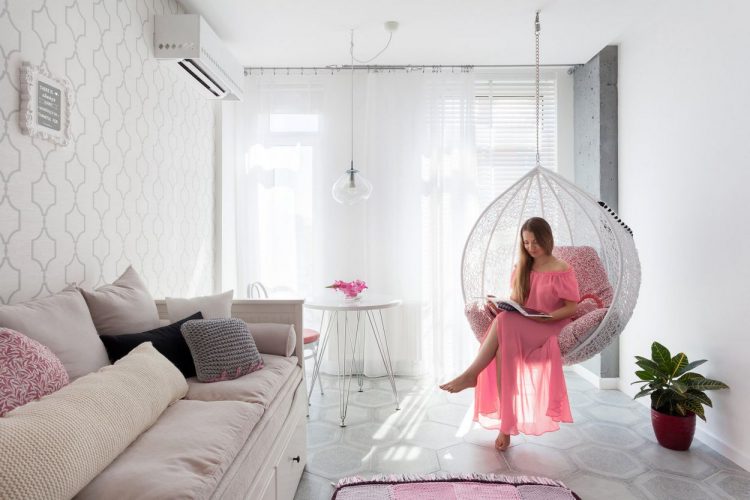 Căn hộ 43m² của cô gái trẻ với gam màu dịu dàng, tinh tế, ai thấy cũng mê