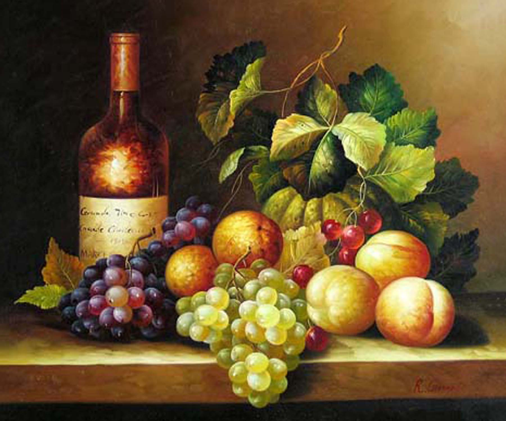 Tranh hoa quả: Chủ đề trang trí "ngọt ngào" đem lại may mắn theo phong thủy