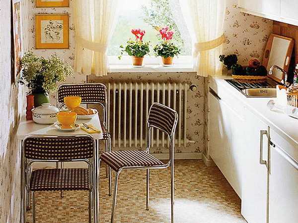 Hình ảnh phòng bếp mang phong cách vintage cổ điển cho mùa Thu - Đông ấm áp.