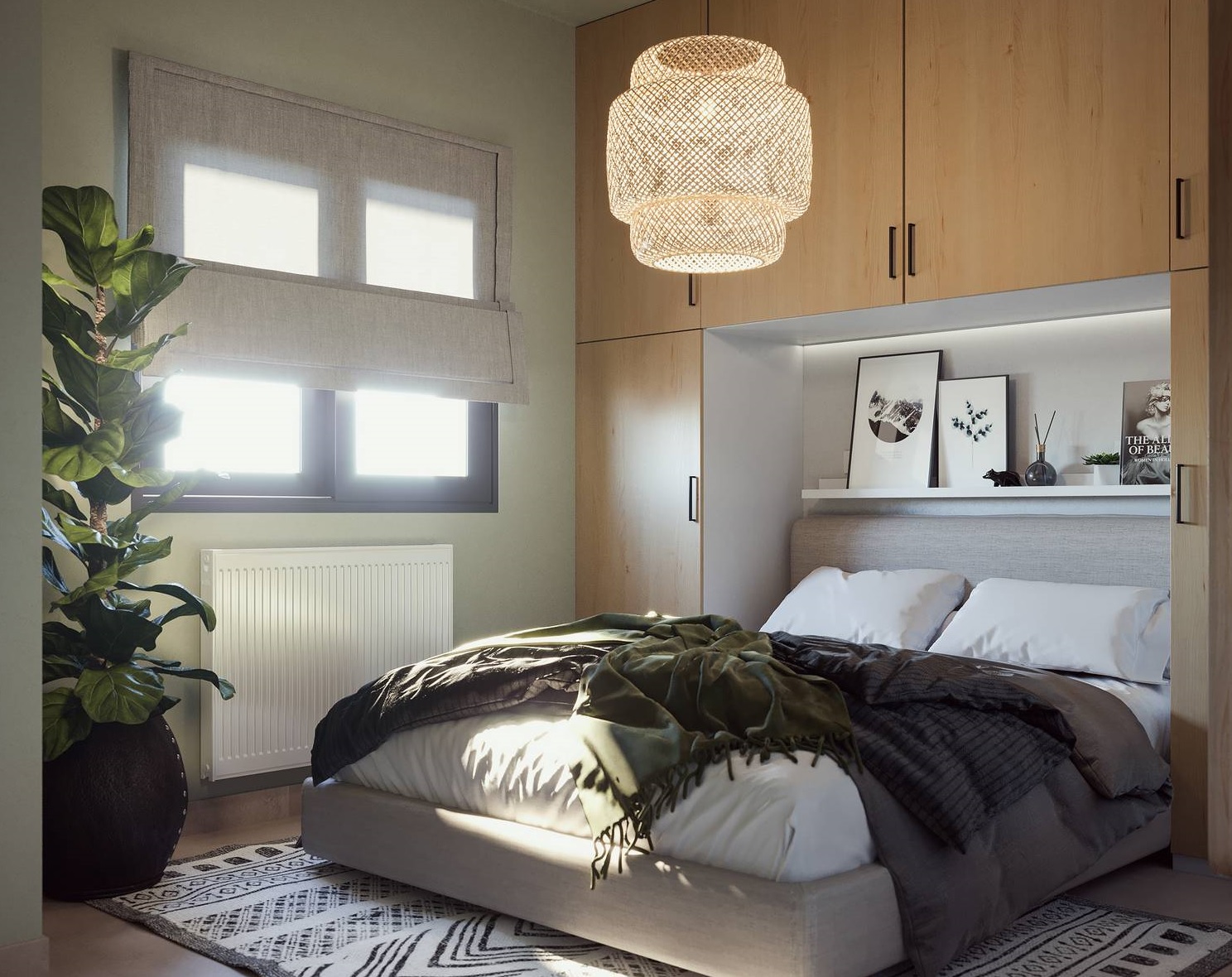 Căn hộ 30m² thiết kế nội thất theo phong cách Scandinavian thanh lịch