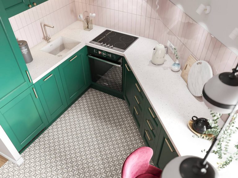 Căn hộ 74m² với phòng bếp có mẹo xéo nhưng vẫn "chất lừ" và tiện nghi