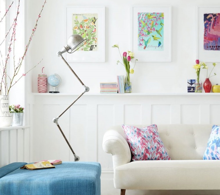 4 ý tưởng thiết kế phòng khách màu trắng thêm sinh động và quyến rũ