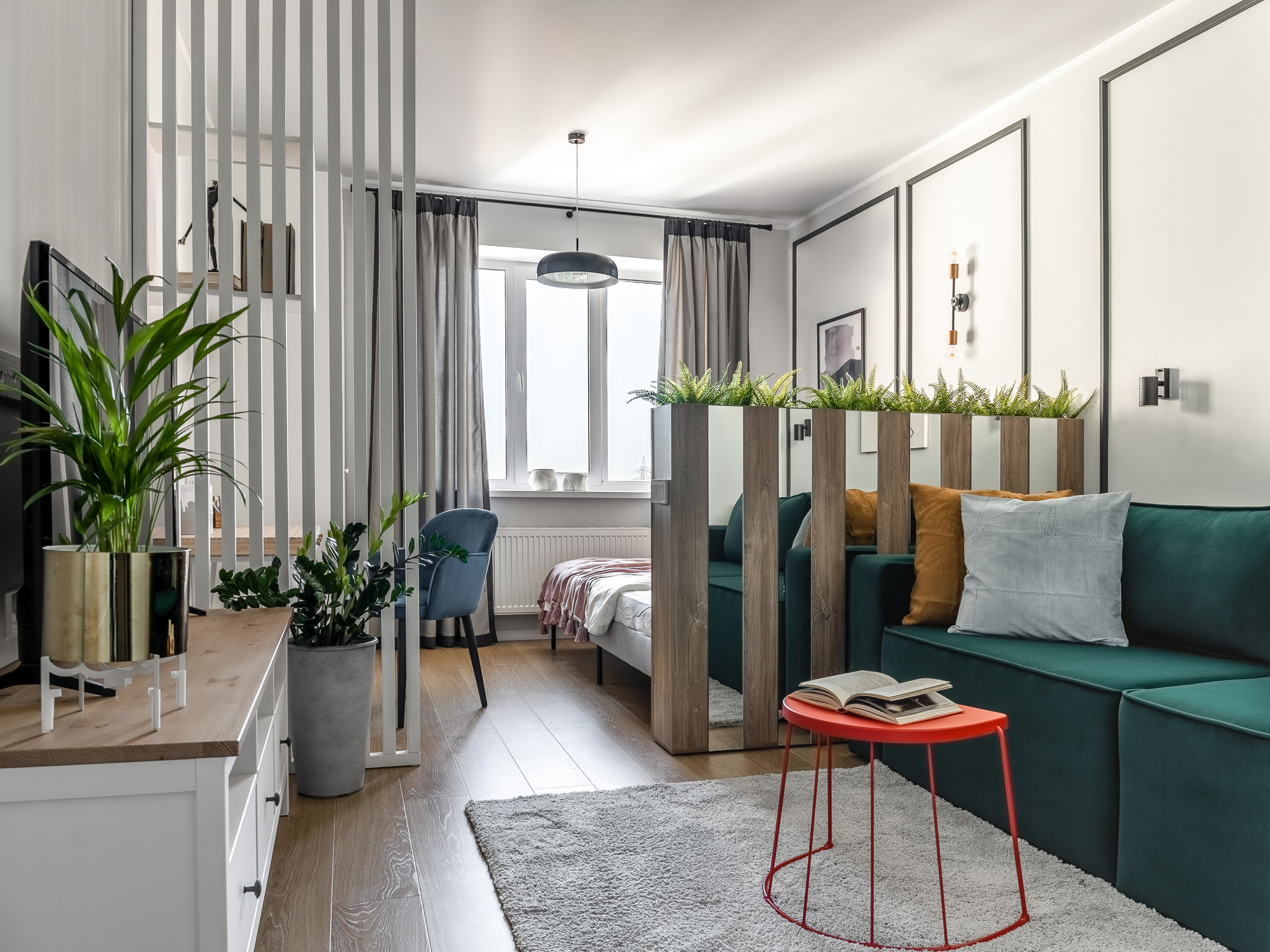 Căn hộ 44m² thiết kế trẻ trung đẹp mắt đến nỗi vừa đăng tin 1 giờ đã có người chốt thuê