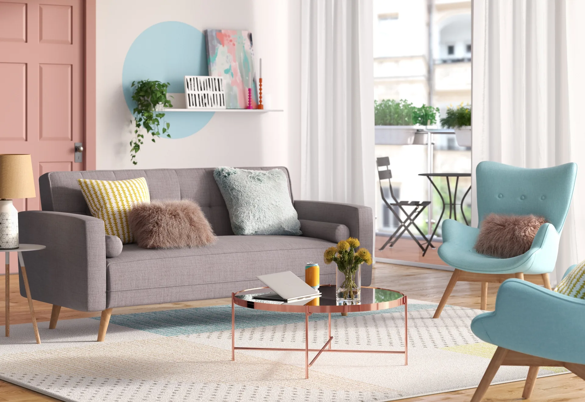 Bức tường sau sofa buồn chán, đơn điệu? Hãy tham khảo 5 ý tưởng đơn giản mà hiệu quả dưới đây - Ảnh 11