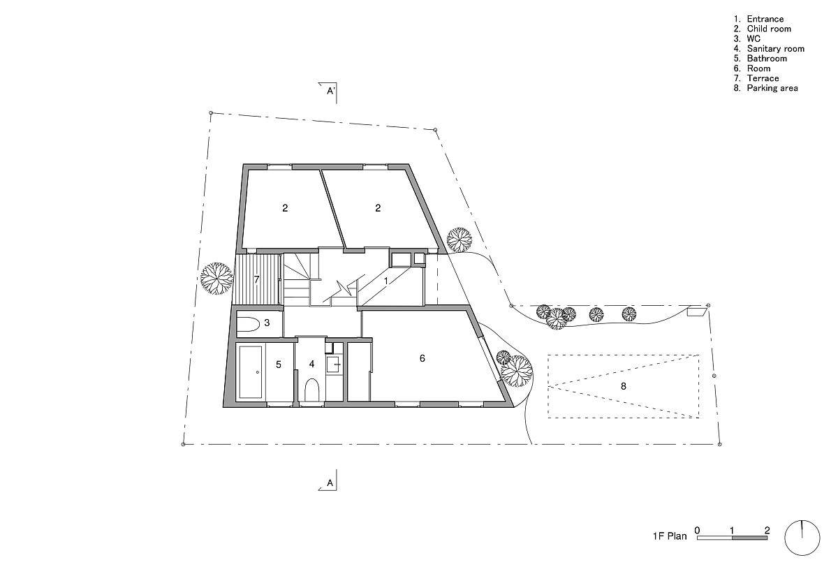 Ngôi nhà diện tích vỏn vẹn 40m² có đủ thứ nhờ thiết kế lệch tầng thông minh - Ảnh 12