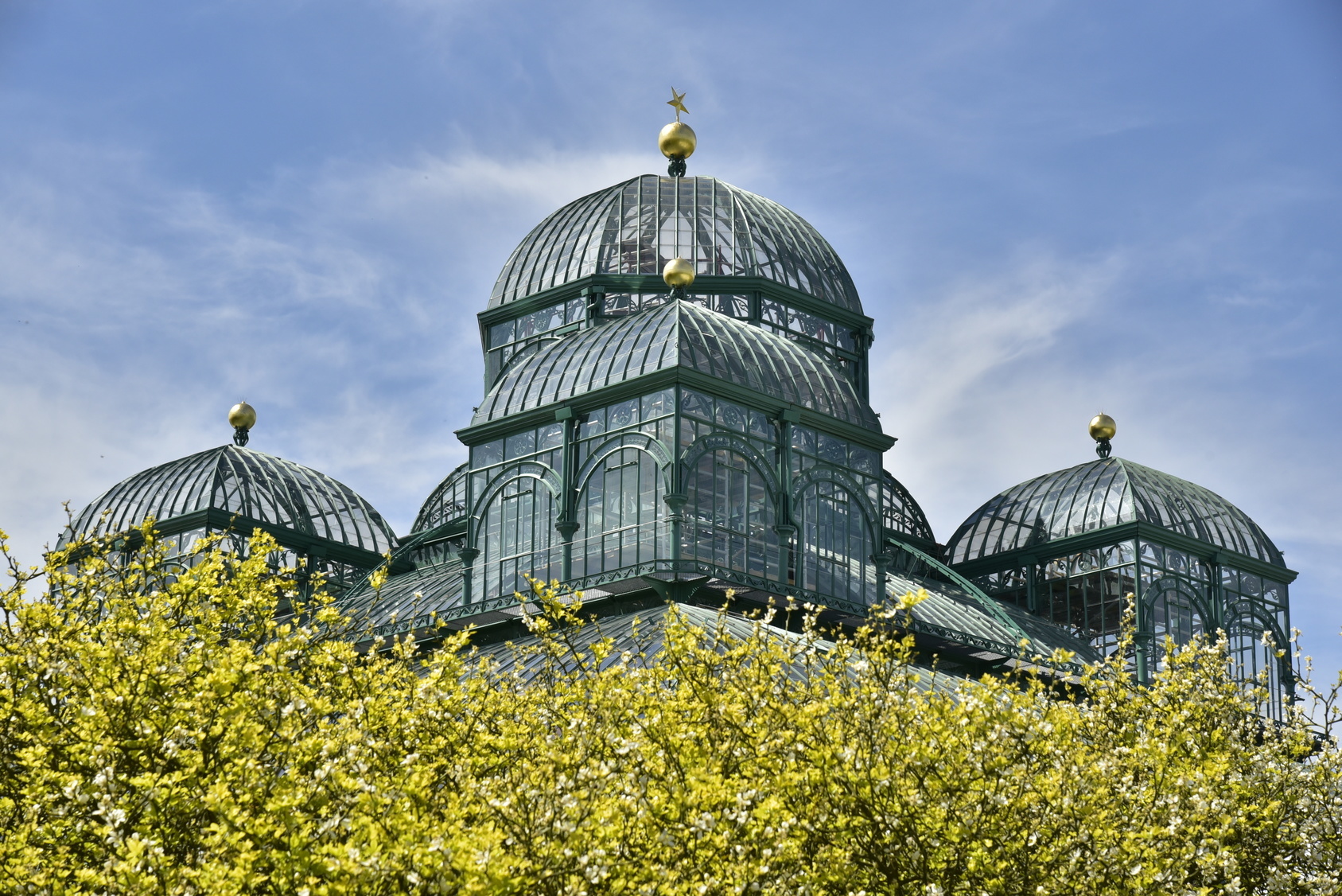 Nhà kính ở quận Laeken của Thủ đô Brussels nằm ngay trong Dinh thự Hoàng gia Bỉ. Công trình được xây dựng vào cuối thế kỷ 19.