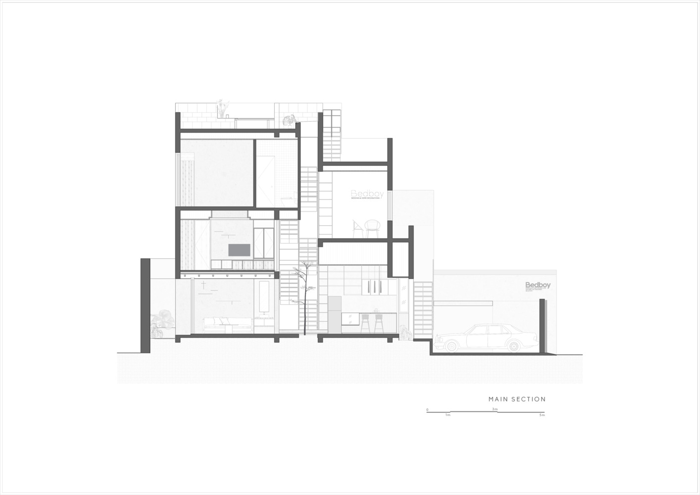 CHI's House: Kiến trúc phản ánh những yếu tố đối lập, tạo nên sự bí ẩn cho ngôi nhà giữa lòng Đà Lạt - Ảnh 24