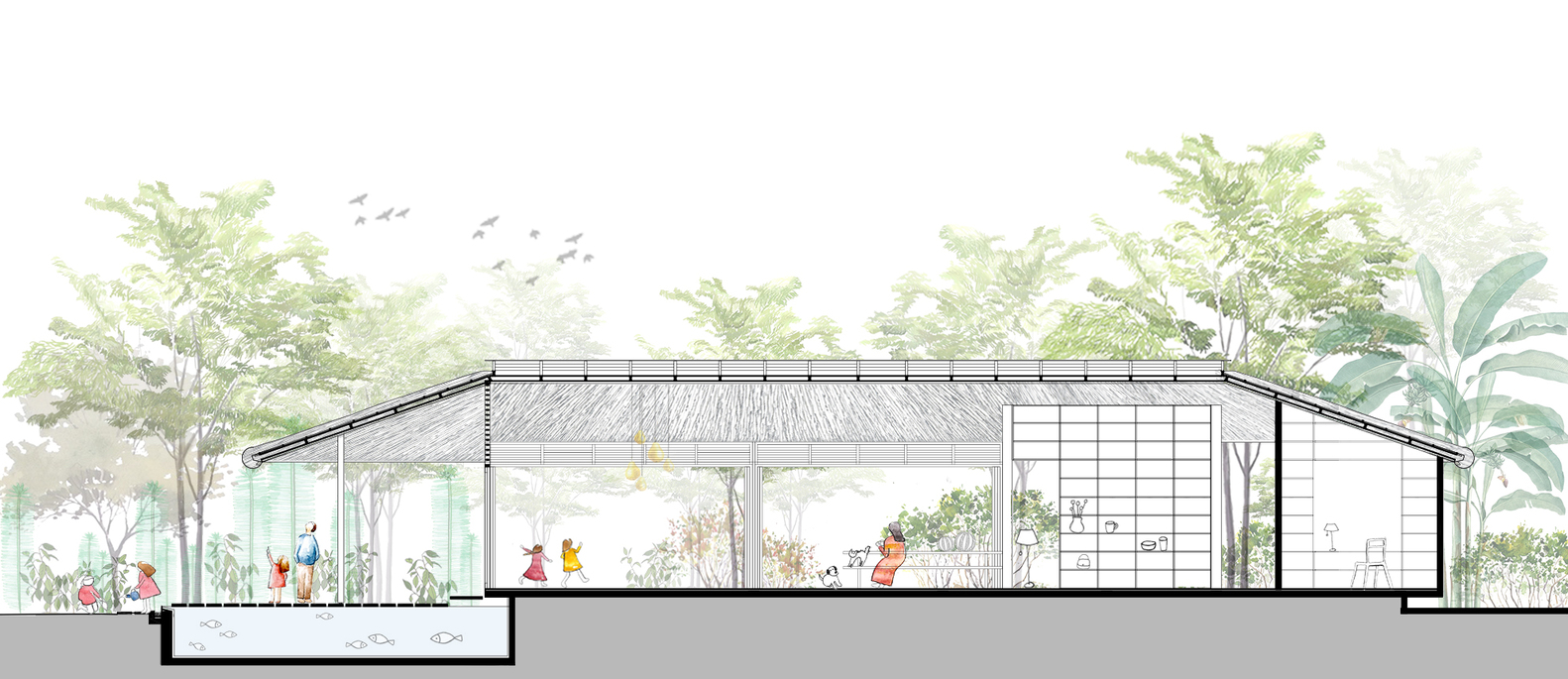 Am House: Biệt thự nhà vườn xanh mướt tại Long An với nét kiến trúc đặc trưng miền Tây Nam Bộ - Ảnh 22