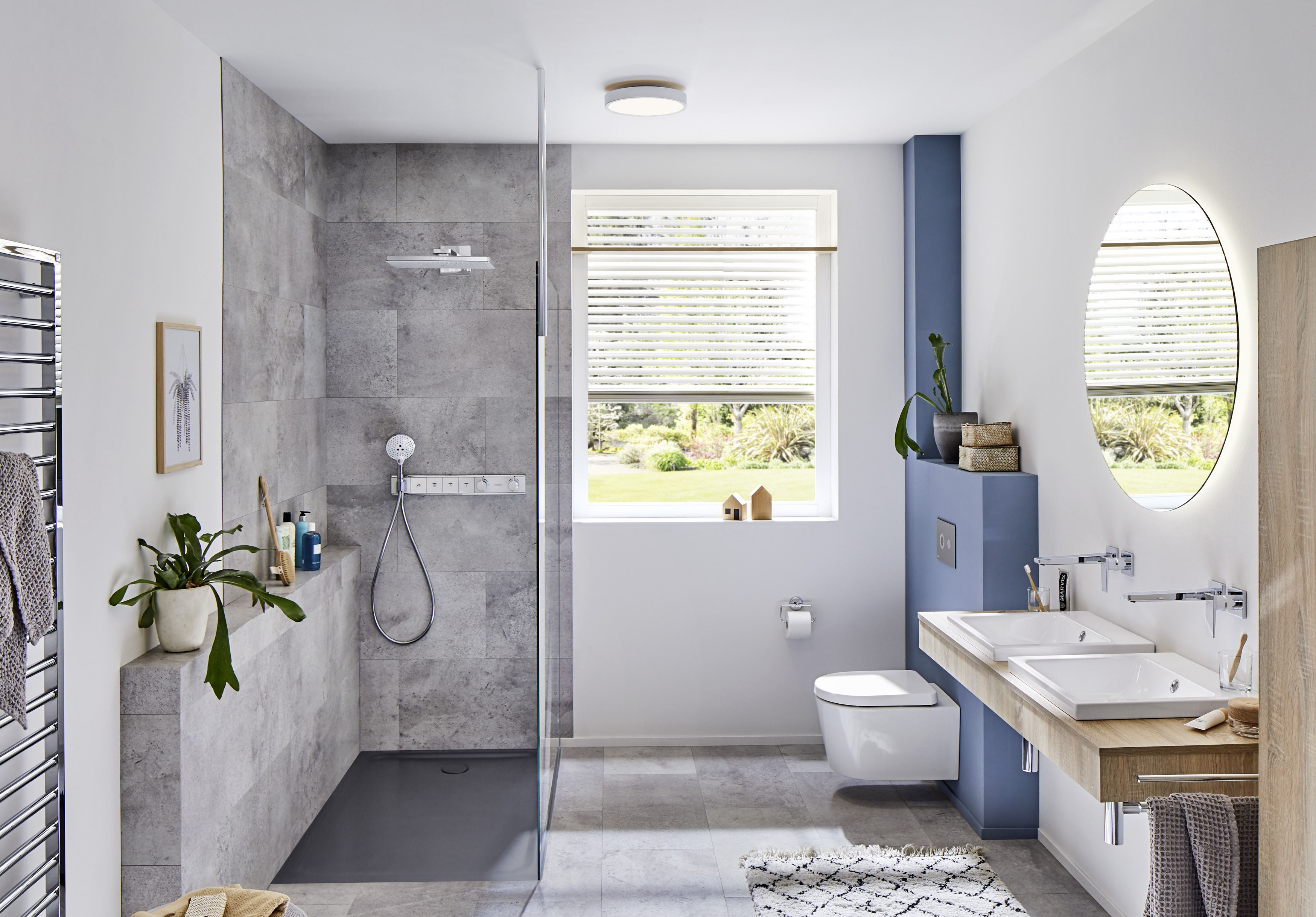 5 ý tưởng sáng tạo để trang trí khu tắm vòi hoa sen trong phòng tắm nổi bật