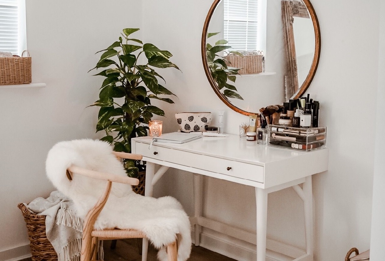 5 ý tưởng trang trí bàn phấn đẹp để chủ nhân có cảm hứng làm đẹp mỗi ngày