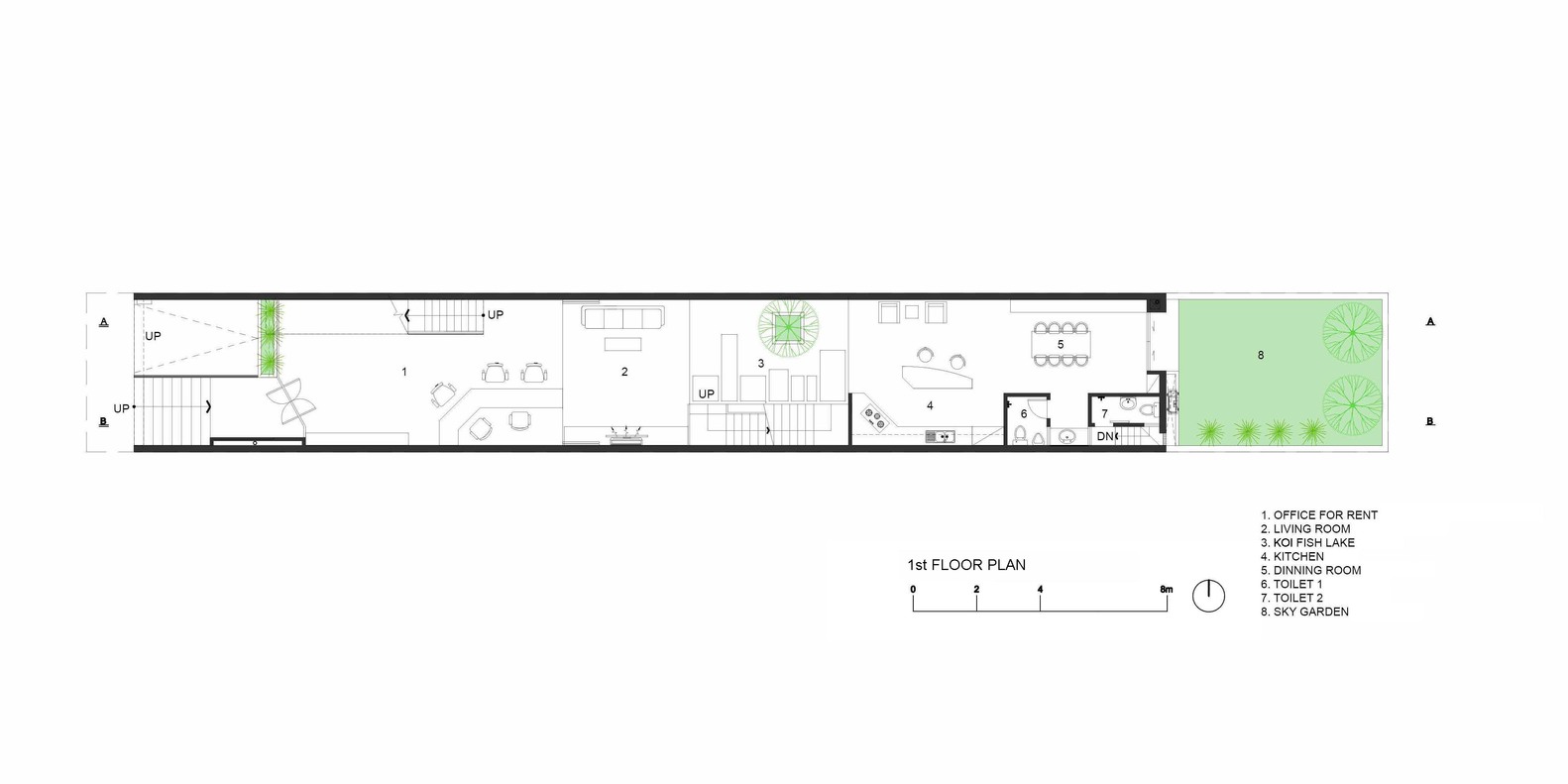Ngôi nhà 700m² với vườn treo và sân thượng như “công viên thu nhỏ” tại Đà Nẵng - Ảnh 18