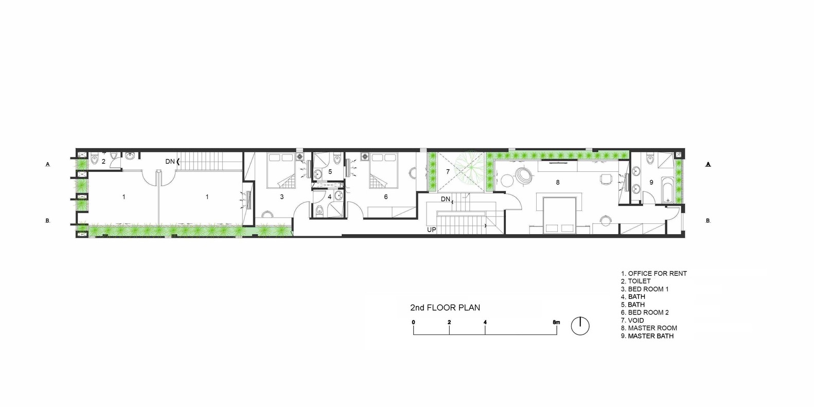 Ngôi nhà 700m² với vườn treo và sân thượng như “công viên thu nhỏ” tại Đà Nẵng - Ảnh 19