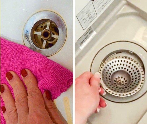 Phòng tắm của người Nhật hầu hết sẽ sử dụng ống thoát nước dạng lưới có khả năng giữ lại tóc hay những thứ khác vương vãi, hạn chế tình trạng cống tắc nghẽn.
