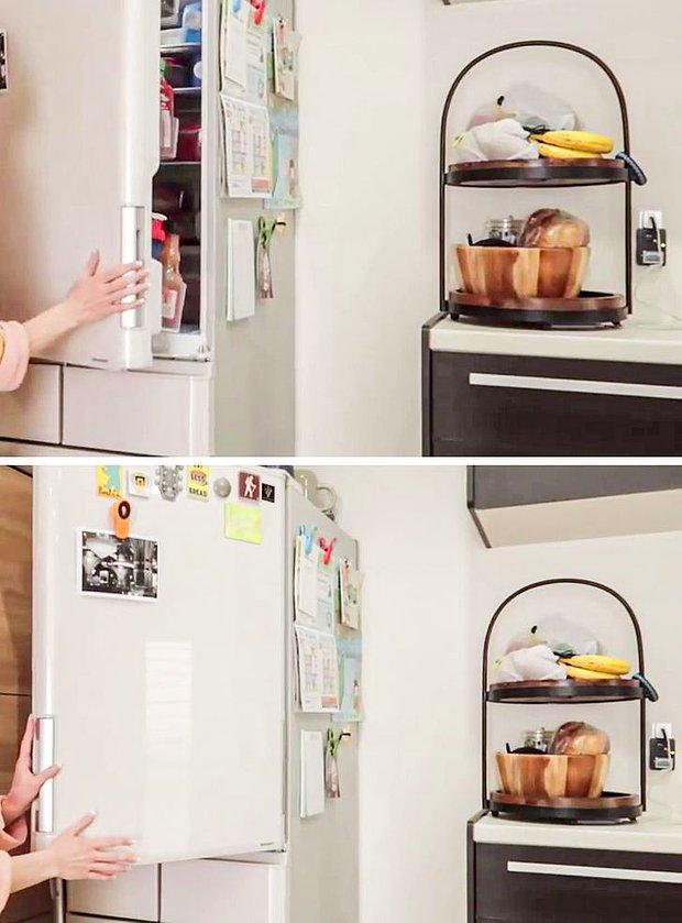 Có thể bạn chưa thấy một chiếc tủ lạnh nào có cánh cửa mở được cả bên trái lẫn bên phải. Nhưng ở Nhật thì có đấy! Chúng thích nghi dễ dàng với nhiều bố cục bếp, người thuận tay trái cũng sẽ rất ưng ý.