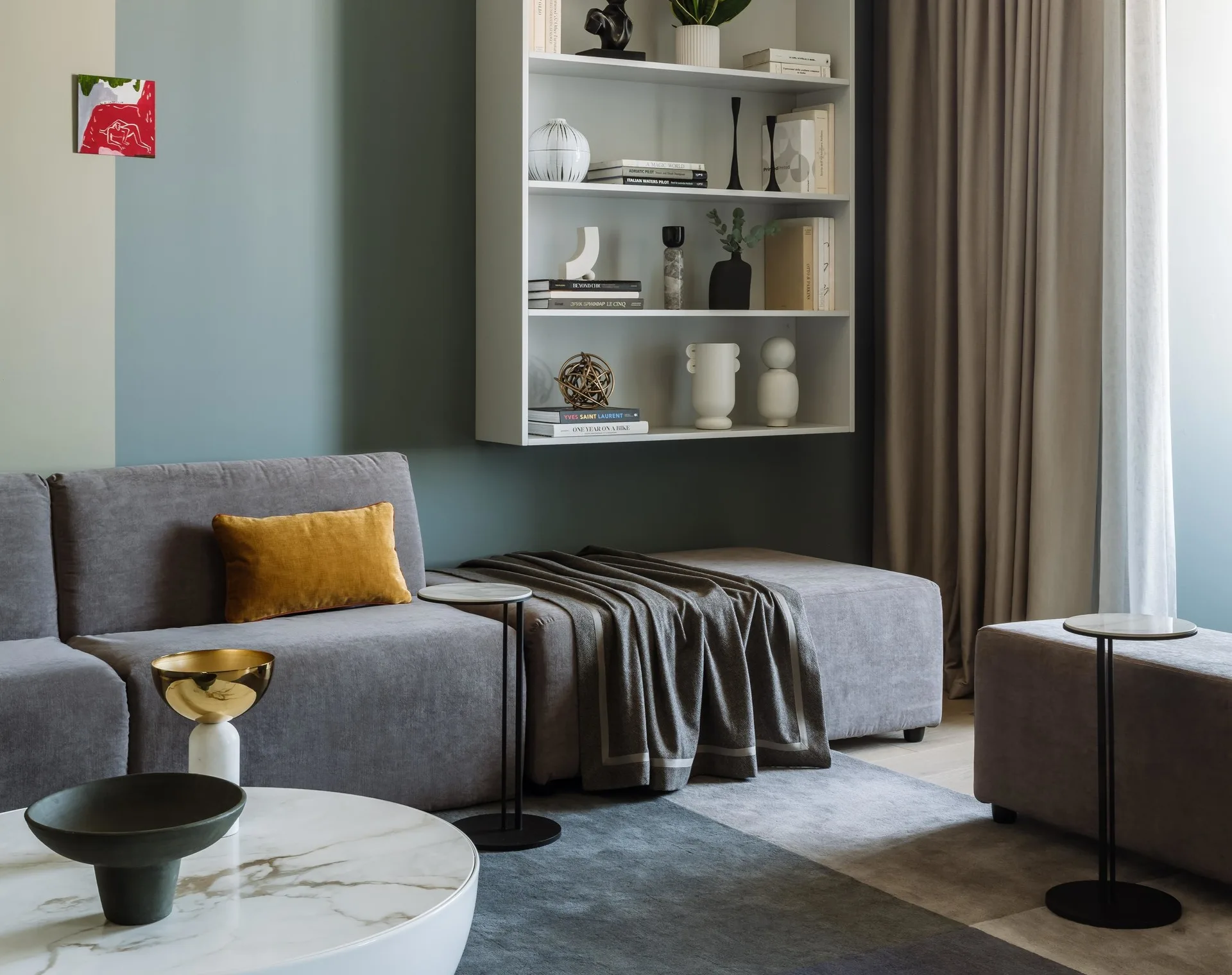 Cải tạo căn hộ 104m² theo phong cách tối giản cùng góc làm việc cực “chill” tại logia thoáng sáng - Ảnh 3