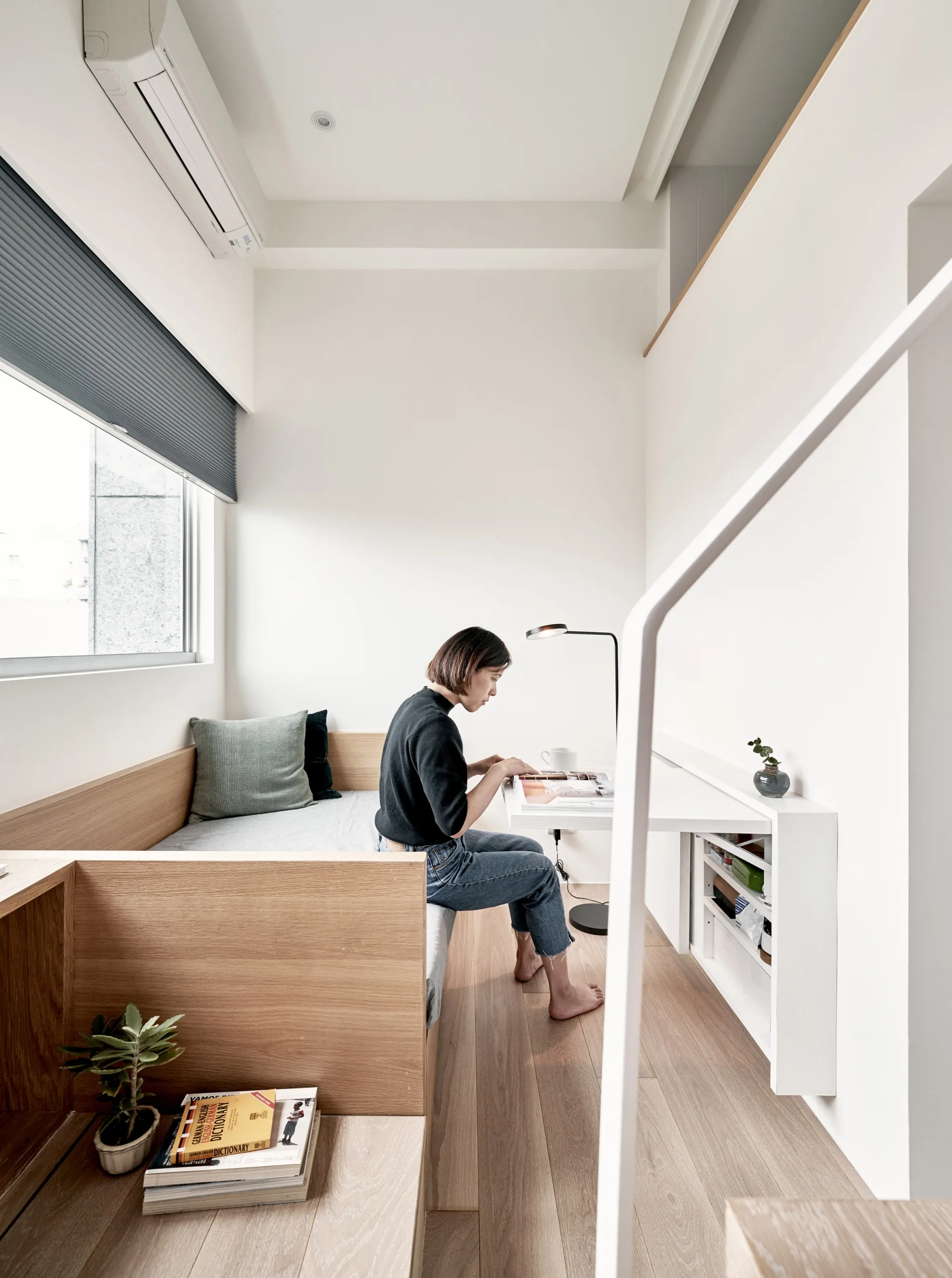 Căn hộ siêu nhỏ với diện tích vỏn vẹn 17,6m² của cô nàng độc thân tại Đài Loan - Ảnh 4