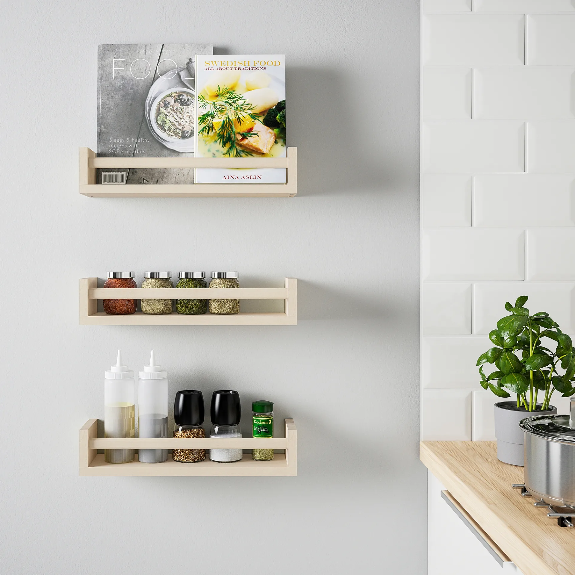 Với duy nhất 1 thiết kế kệ đựng gia vị của IKEA, bạn có thể sáng tạo thêm... 10 chức năng nữa! - Ảnh 1